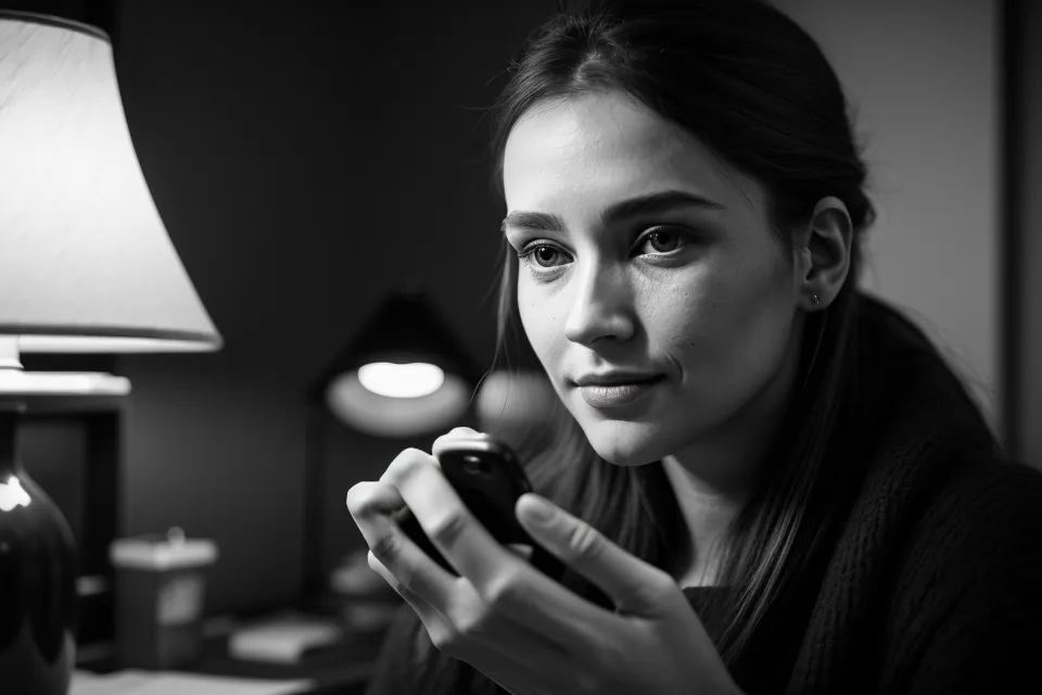 Close-up of a smartphone screen displaying a psychic soulmate drawing.