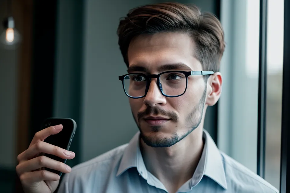 Close-up of a smartphone screen showing a psychic soulmate drawing